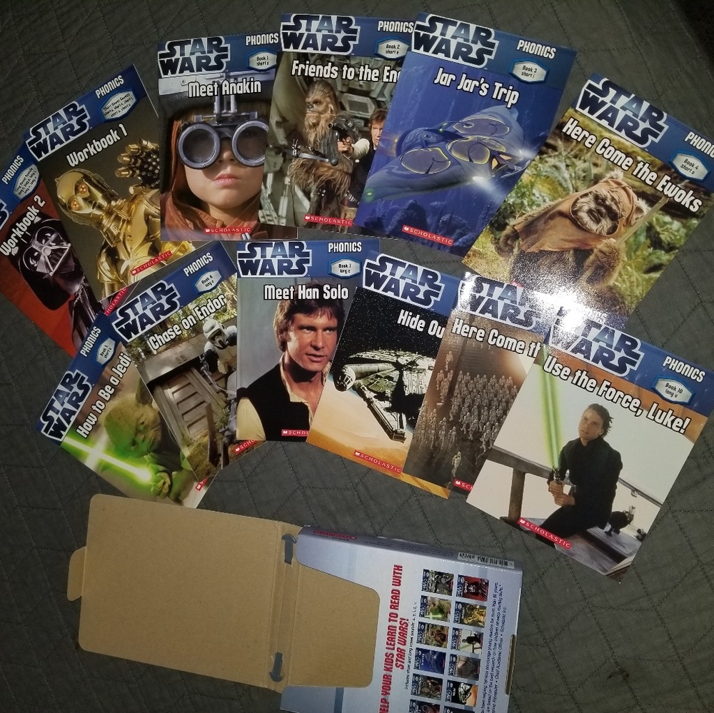 Stars wars phonics 10 books